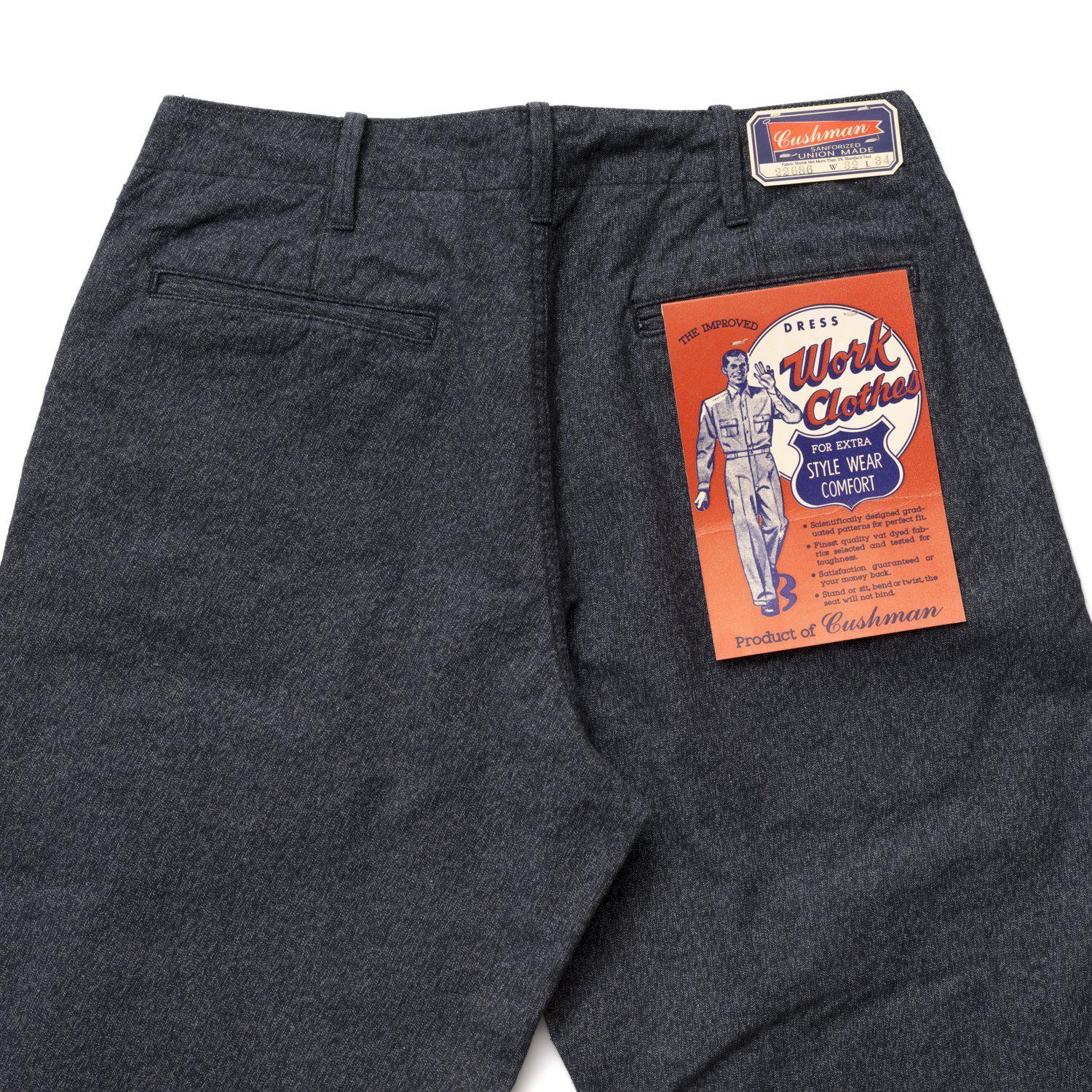 Cushman Lot. 22686 Chambray Pant Salt & Pepper - Image 7