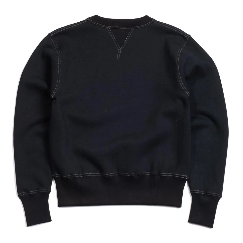Cushman Lot. 26901 Set-In Sleeve Sweatshirt Black - Image 3