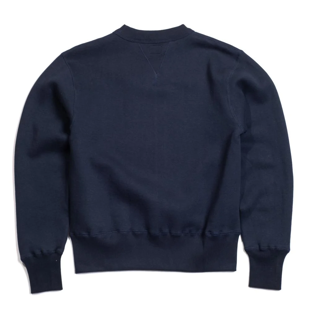 Cushman Lot. 26901 Set-In Sleeve Sweatshirt Navy - Image 3