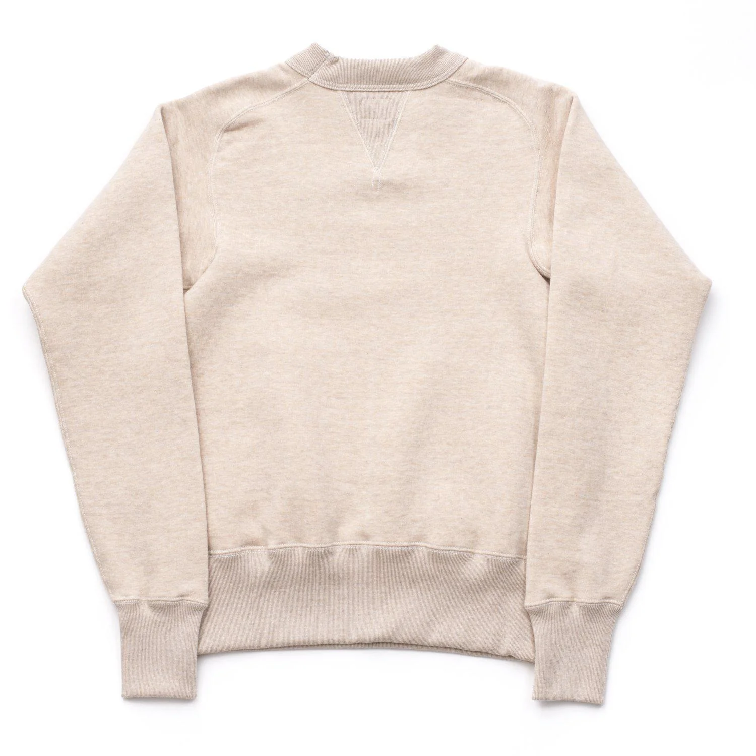 Cushman Lot. 26903 Freedom Sleeve Sweatshirt Mixed Beige - Image 6