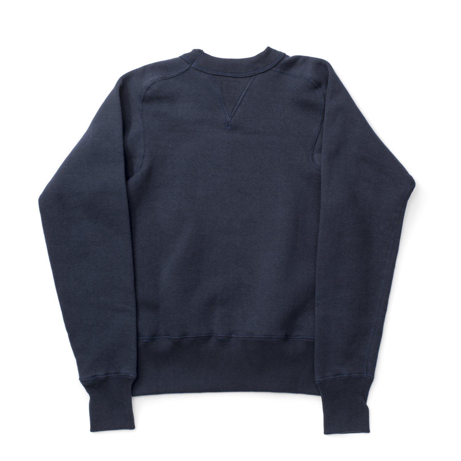 Cushman Lot. 26903 Freedom Sleeve Sweatshirt Navy - Image 6