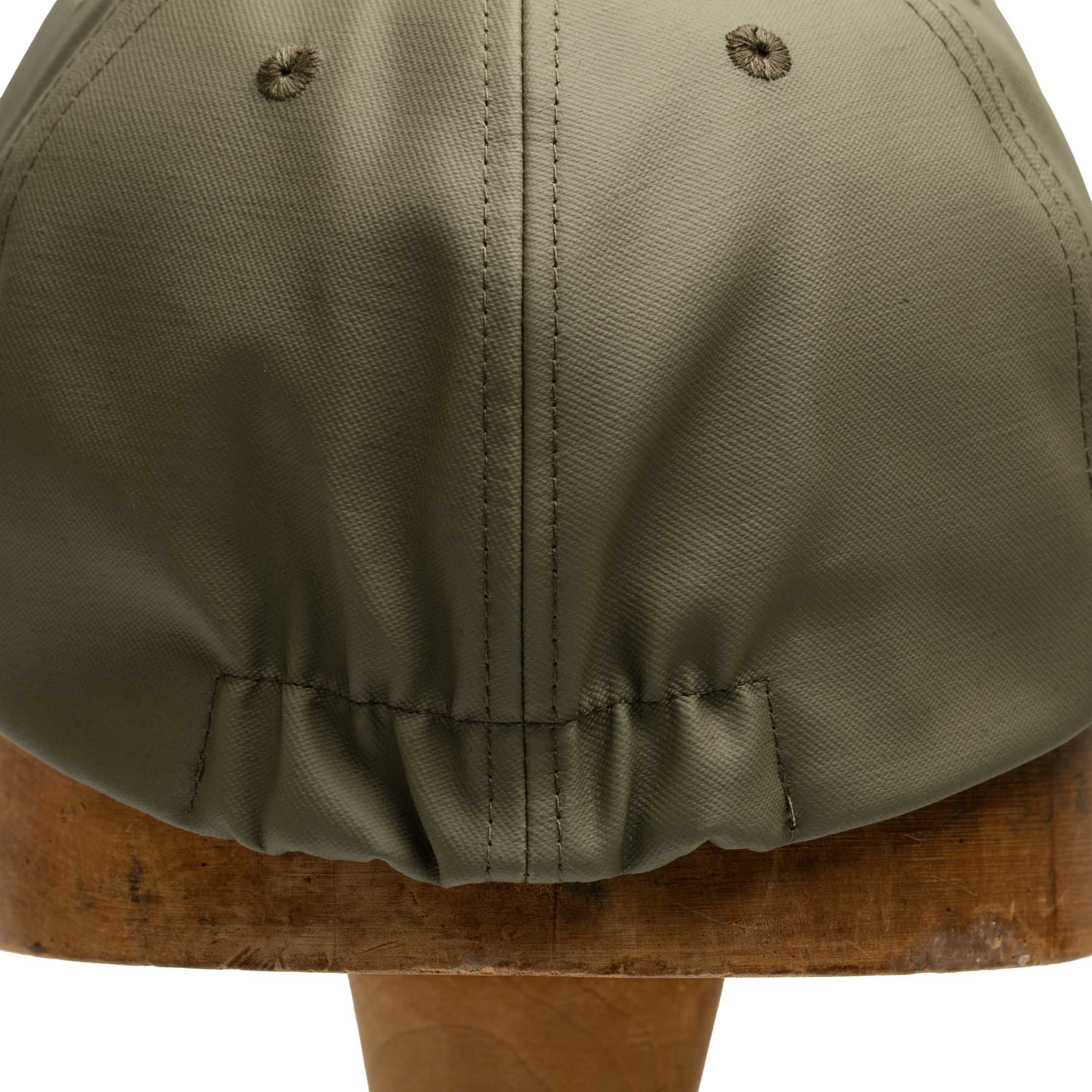 Der Sammler Tackle Cap Vintage Coated Sateen Olive - Image 2