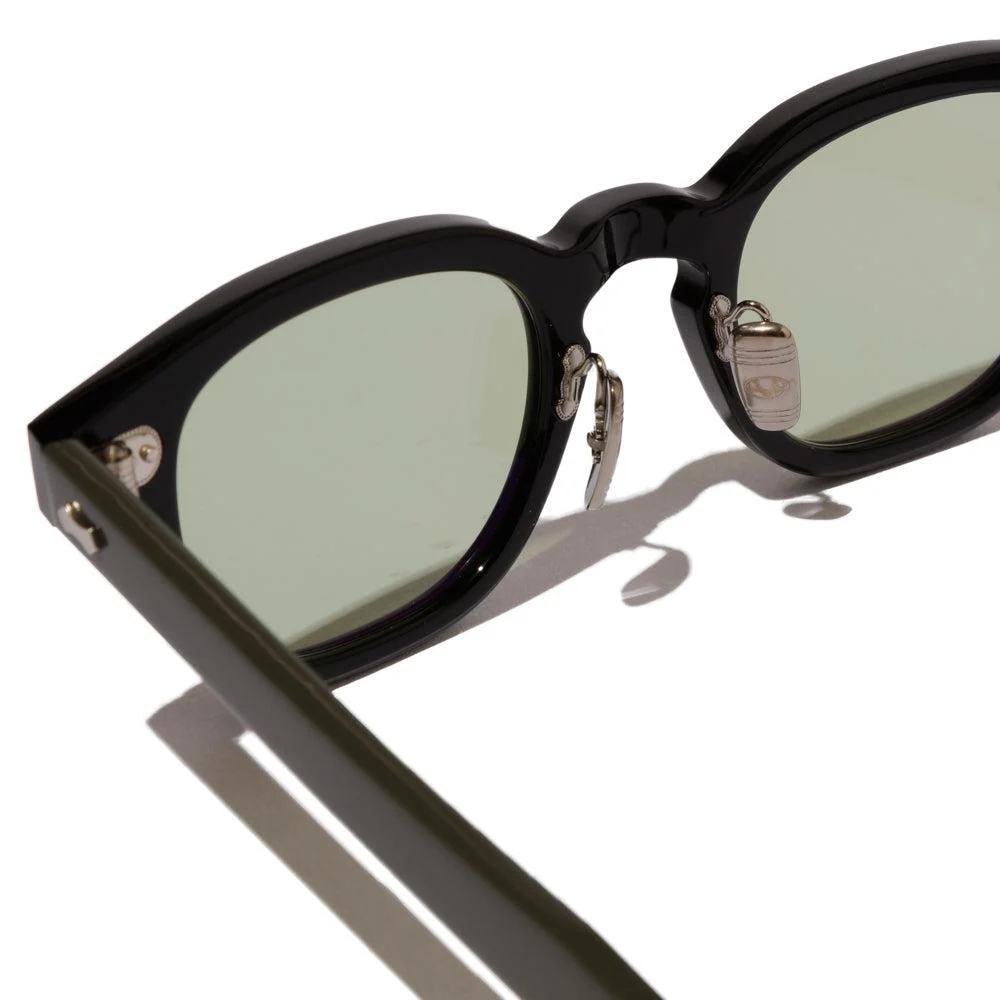 Digna Classic × Lightning #995EX "Jimmy" - Black × Grey (Green Lens) - Image 6