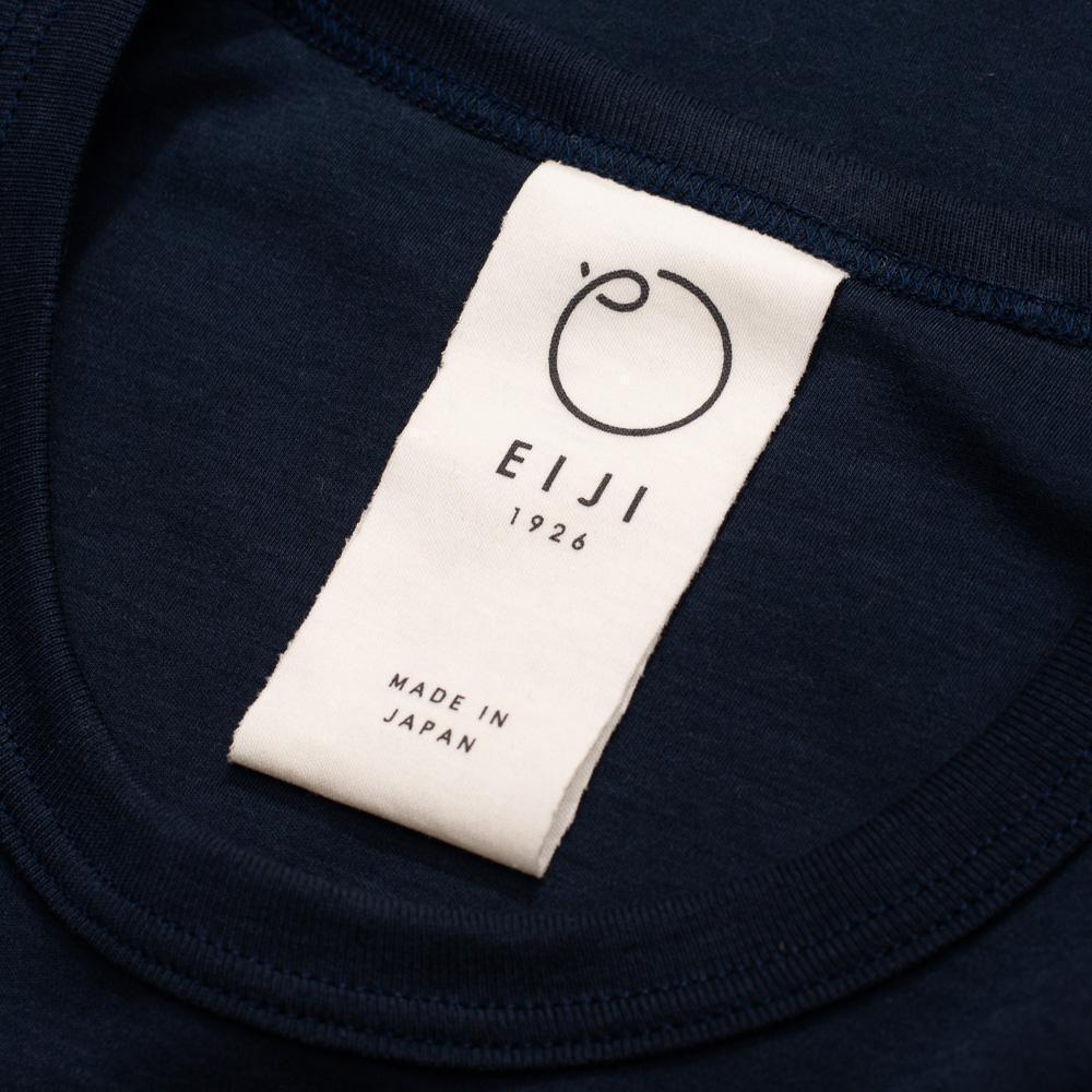 Eiji Long Sleeve Tee Navy - Image 3