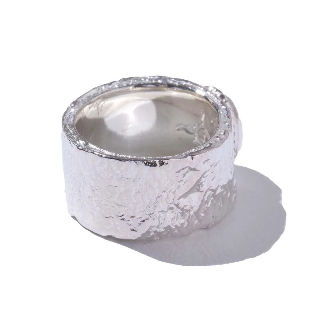 First Arrow's Barerock Ring w/Turquoise (L) (R-040) - Image 6