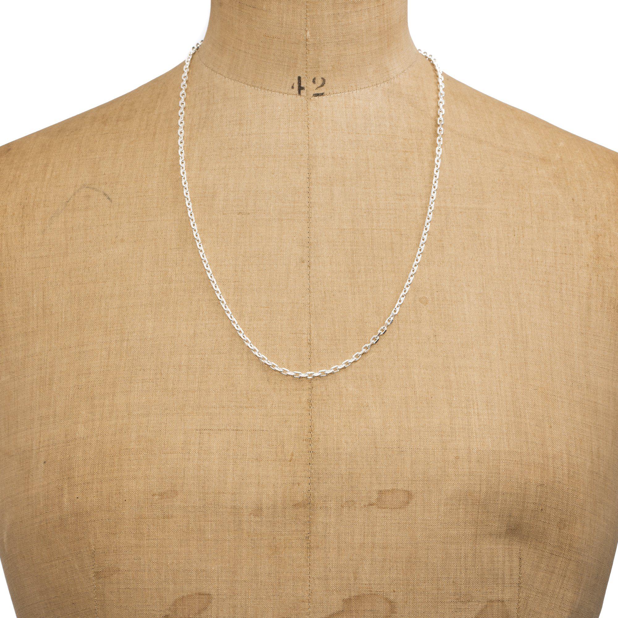 First Arrow's Silver Bar Chain 063T - Image 2
