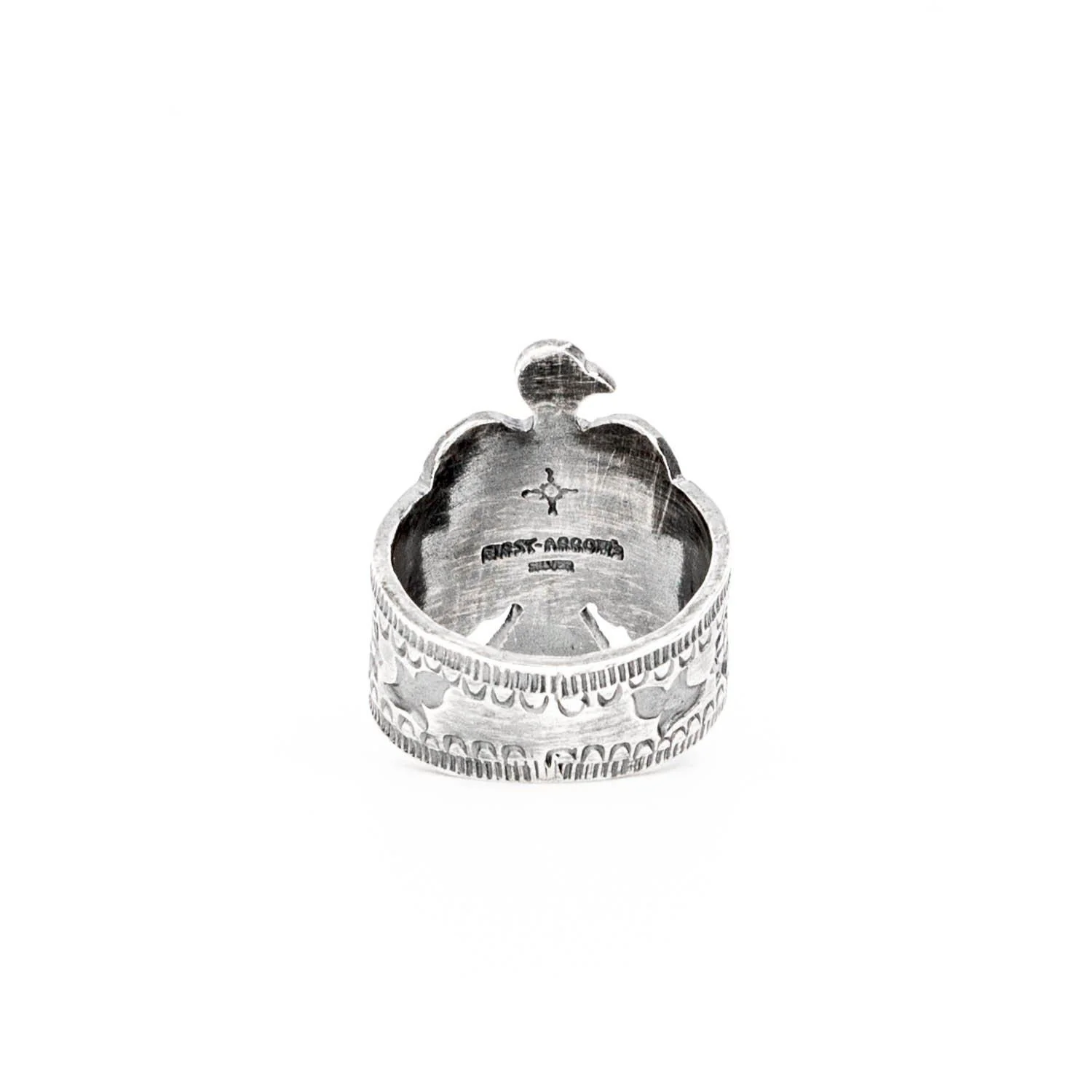 First Arrow's Thunderbird ring with turquoise R-150 - Image 4