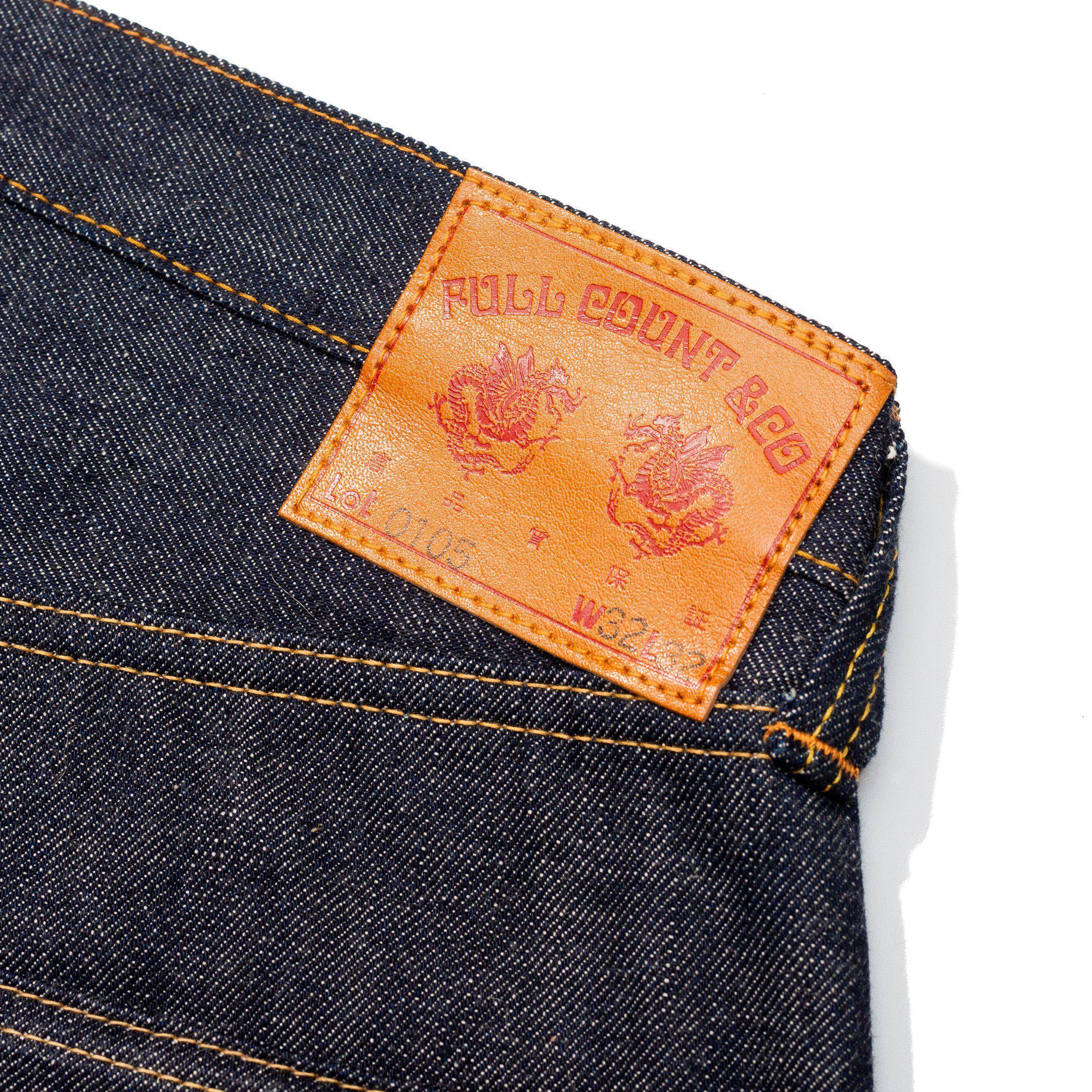 Full Count 0105 New Loose Straight Jean 13.7oz - Image 8