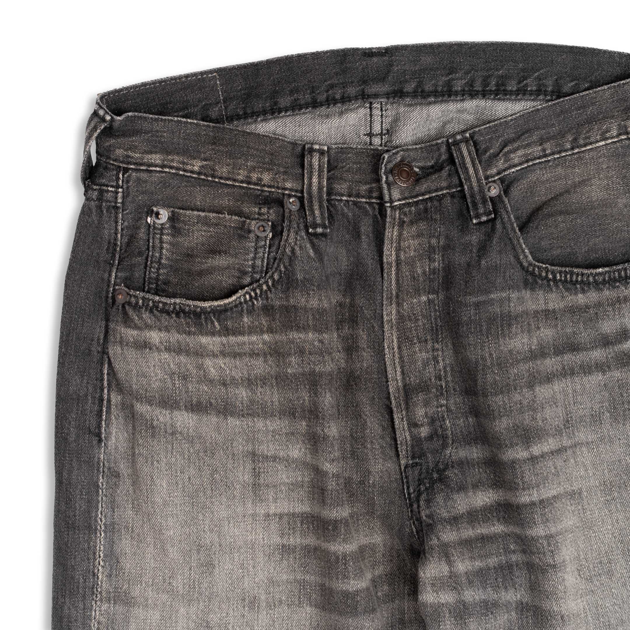 Full Count 0105 'Super Smooth' Dartford Jean Black - Image 3