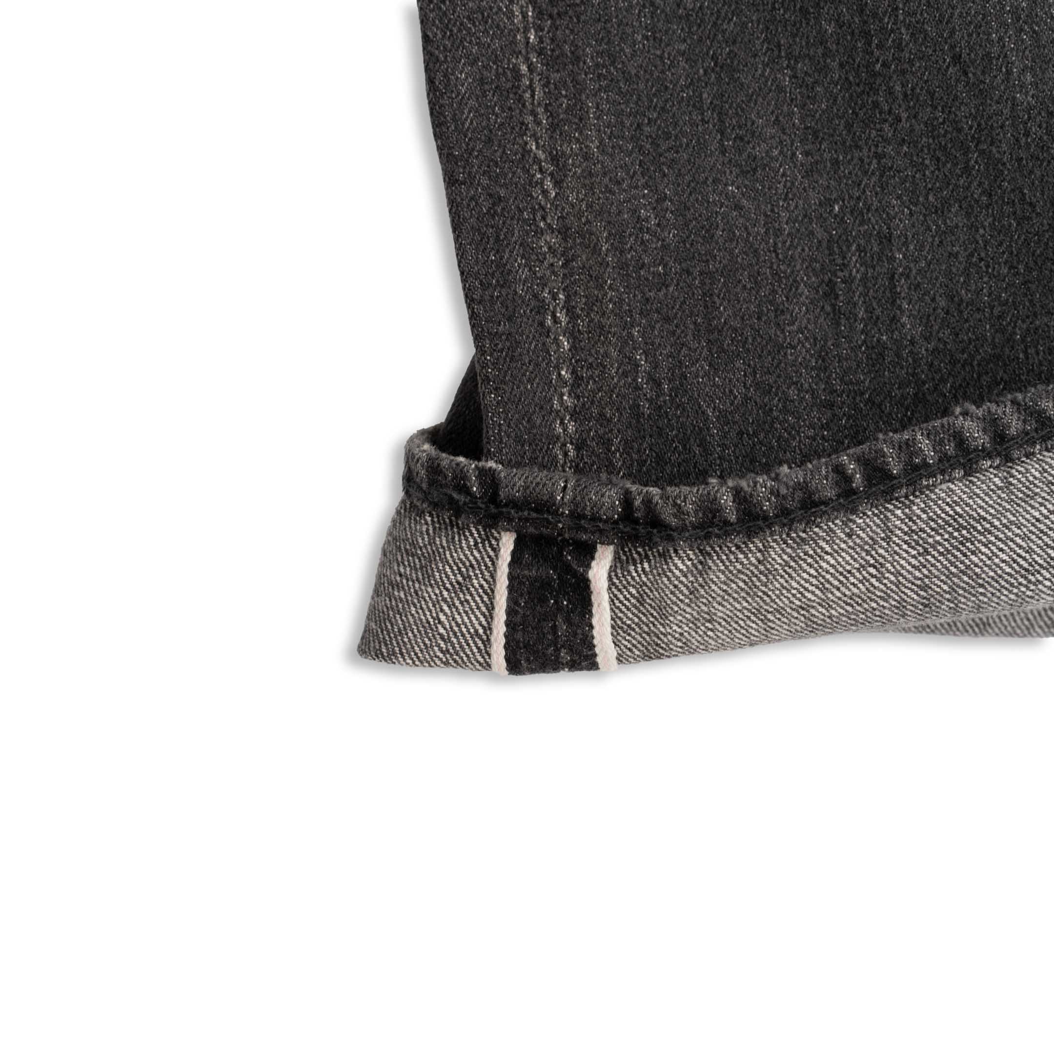 Full Count 0105 'Super Smooth' Dartford Jean Black - Image 6