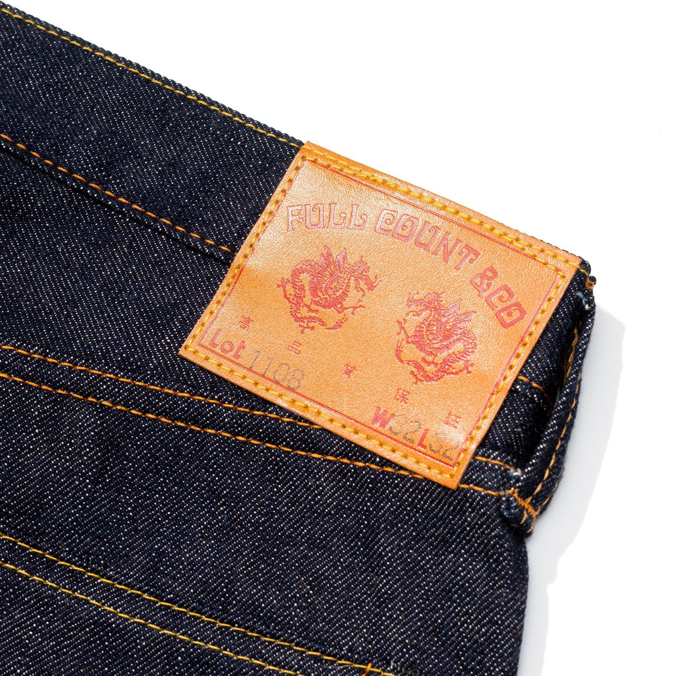 Full Count 1108 New Straight Jean 13.7oz - Image 7