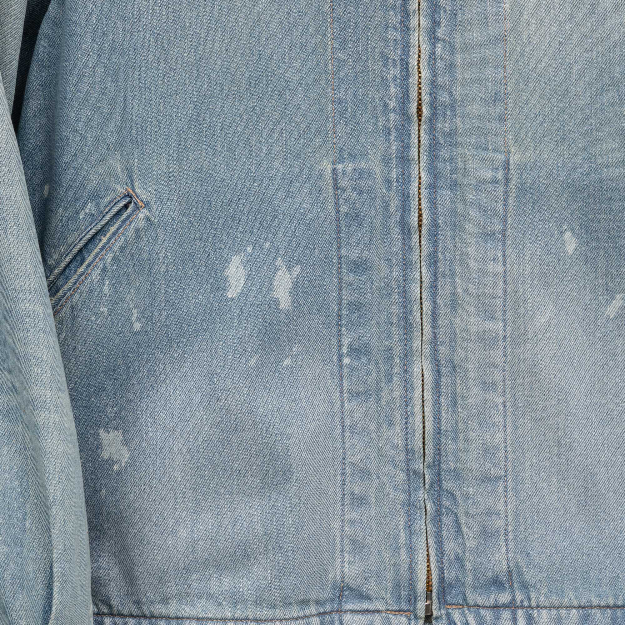 Full Count Denim Sport Jacket Vintage Finish Indigo - Image 4