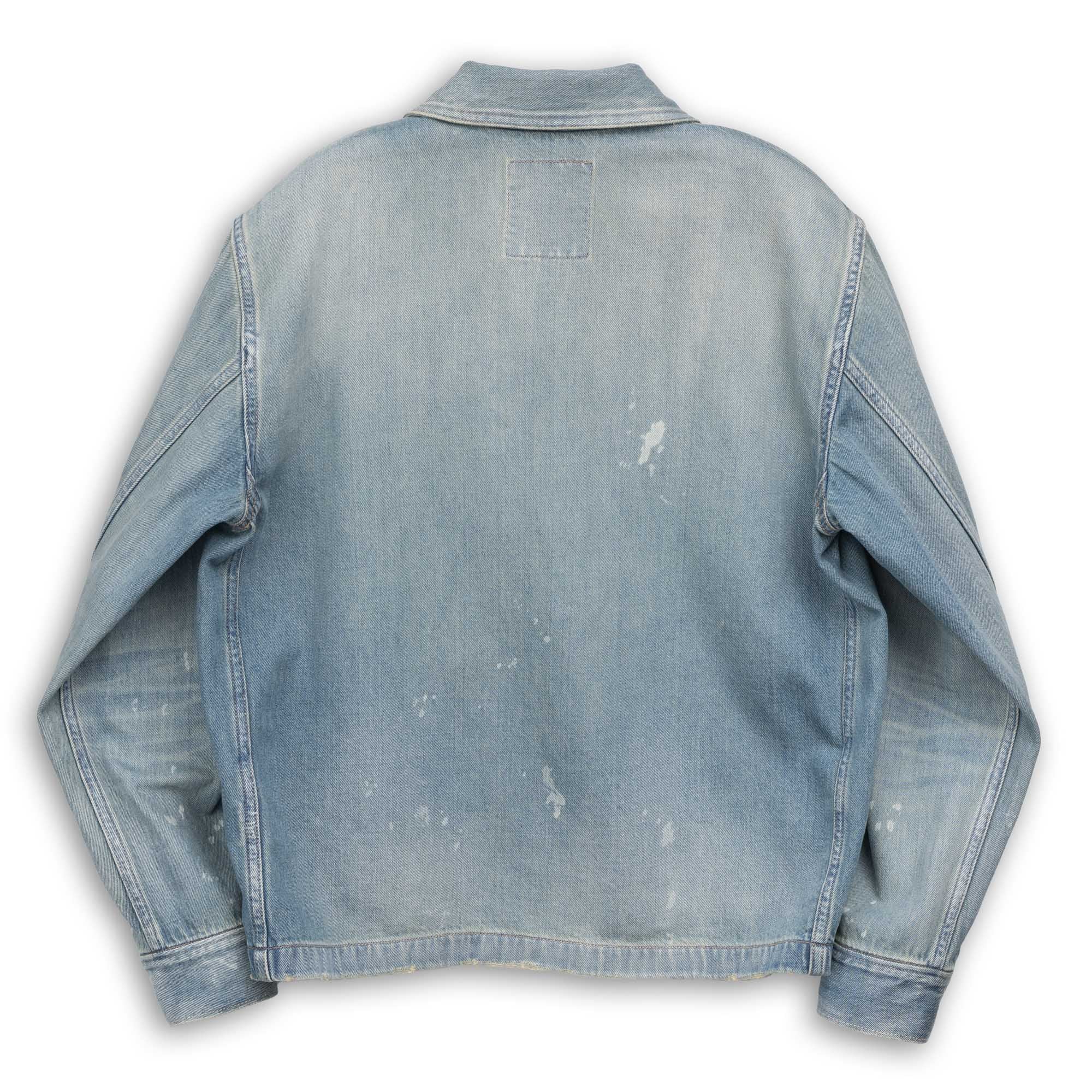 Full Count Denim Sport Jacket Vintage Finish Indigo - Image 6