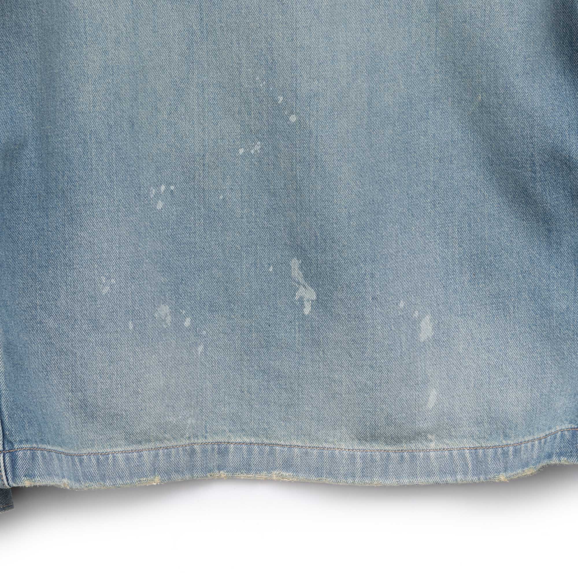Full Count Denim Sport Jacket Vintage Finish Indigo - Image 7