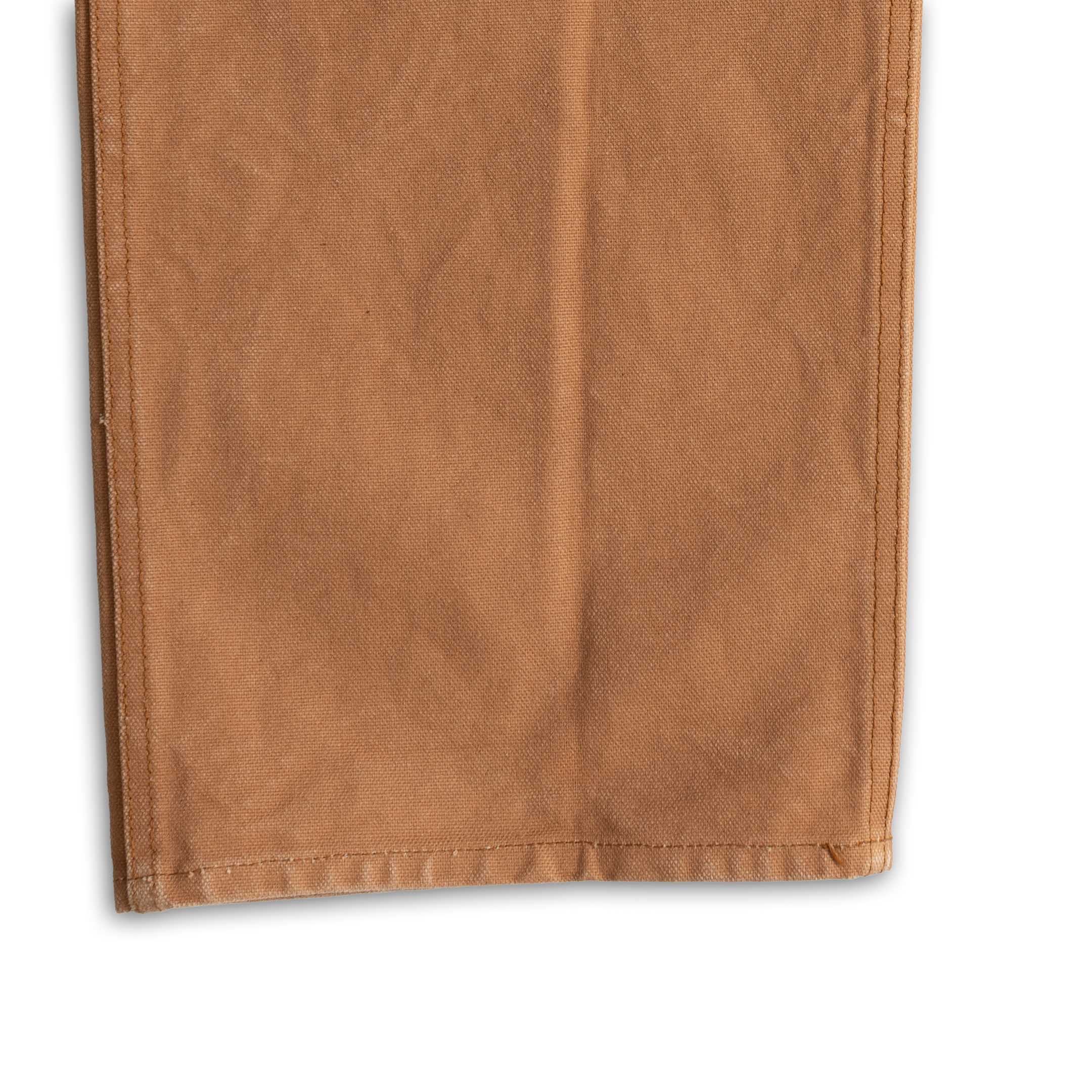 Full Count Persimmon Tannin Dye Heavy Duck Work Pant Brown - Image 5