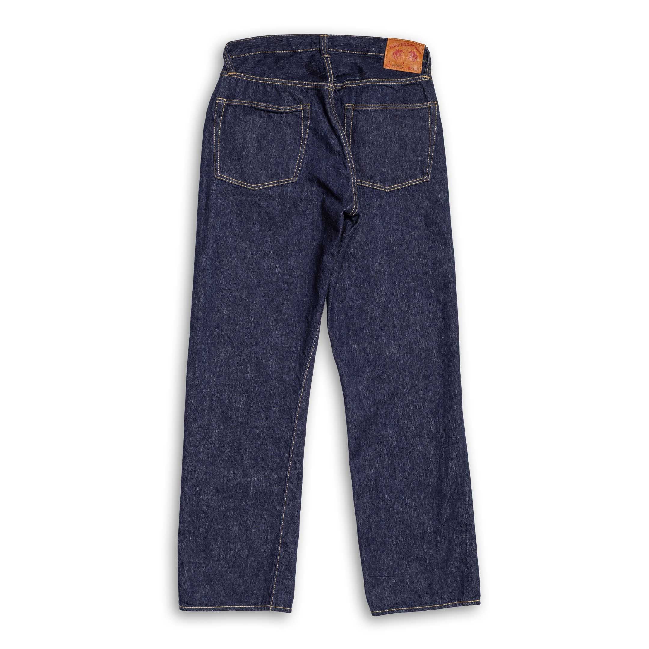 Full Count S0105SSW WWII Model 11.5 oz Denim Jean Indigo - Image 2