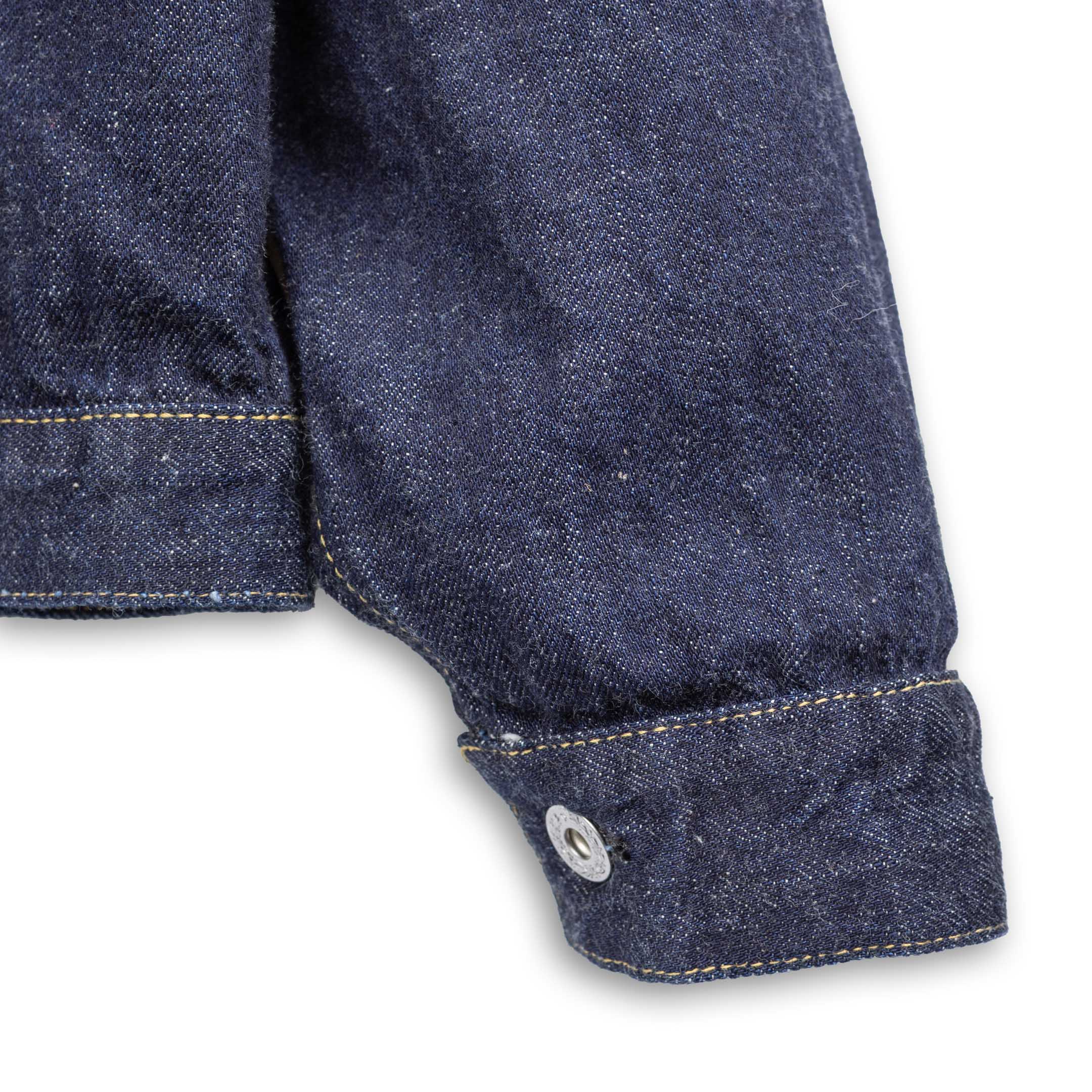 Full Count S2107SSW WWII Model 11.5oz Denim Jacket Indigo - Image 4