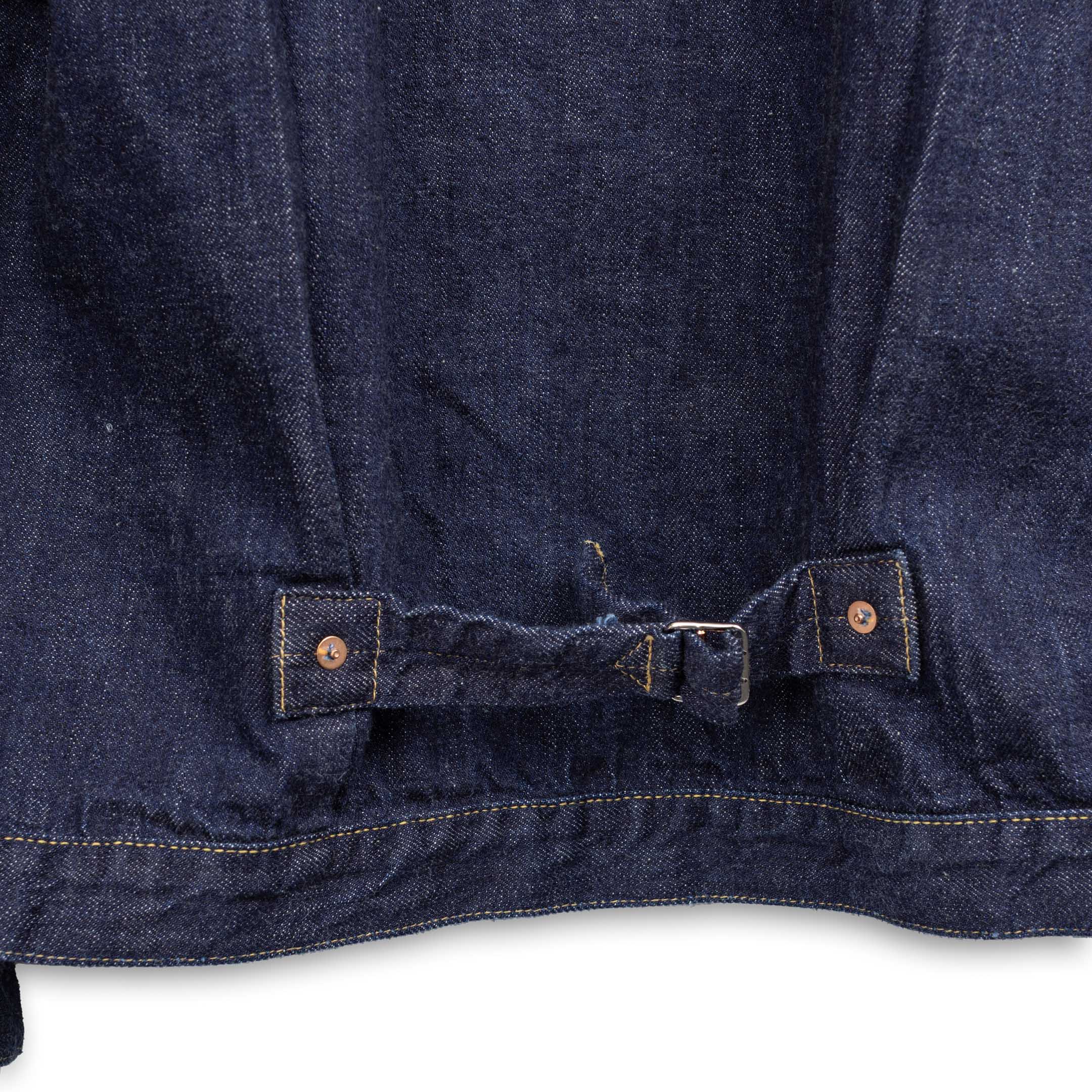 Full Count S2107SSW WWII Model 11.5oz Denim Jacket Indigo - Image 7