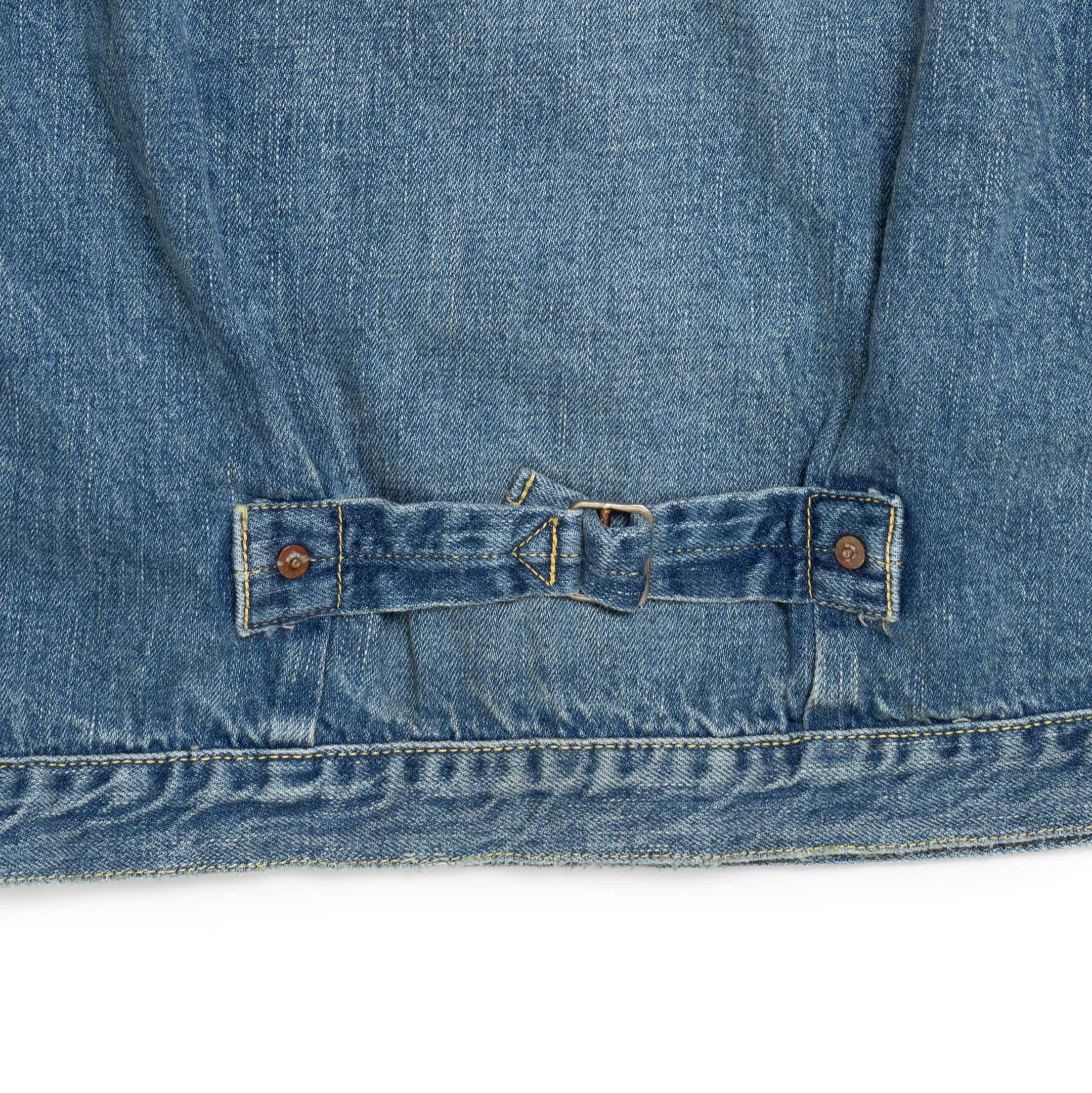 Full Count Type 1 Denim Jacket Dartford 'Super Smooth' - Image 3