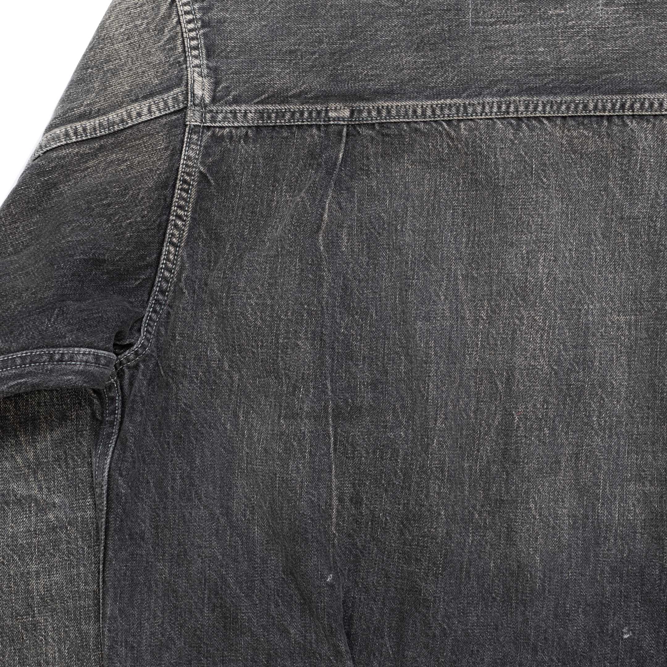 Full Count Type 1 Denim Jacket Dartford Black - Image 6