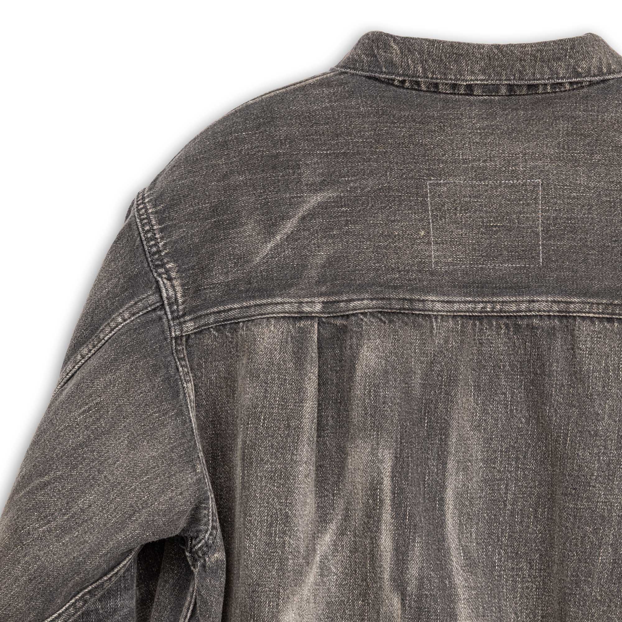 Full Count S2107 WWII Model 11.5oz Denim Jacket HW 'Master Of Reality' Black - Image 8