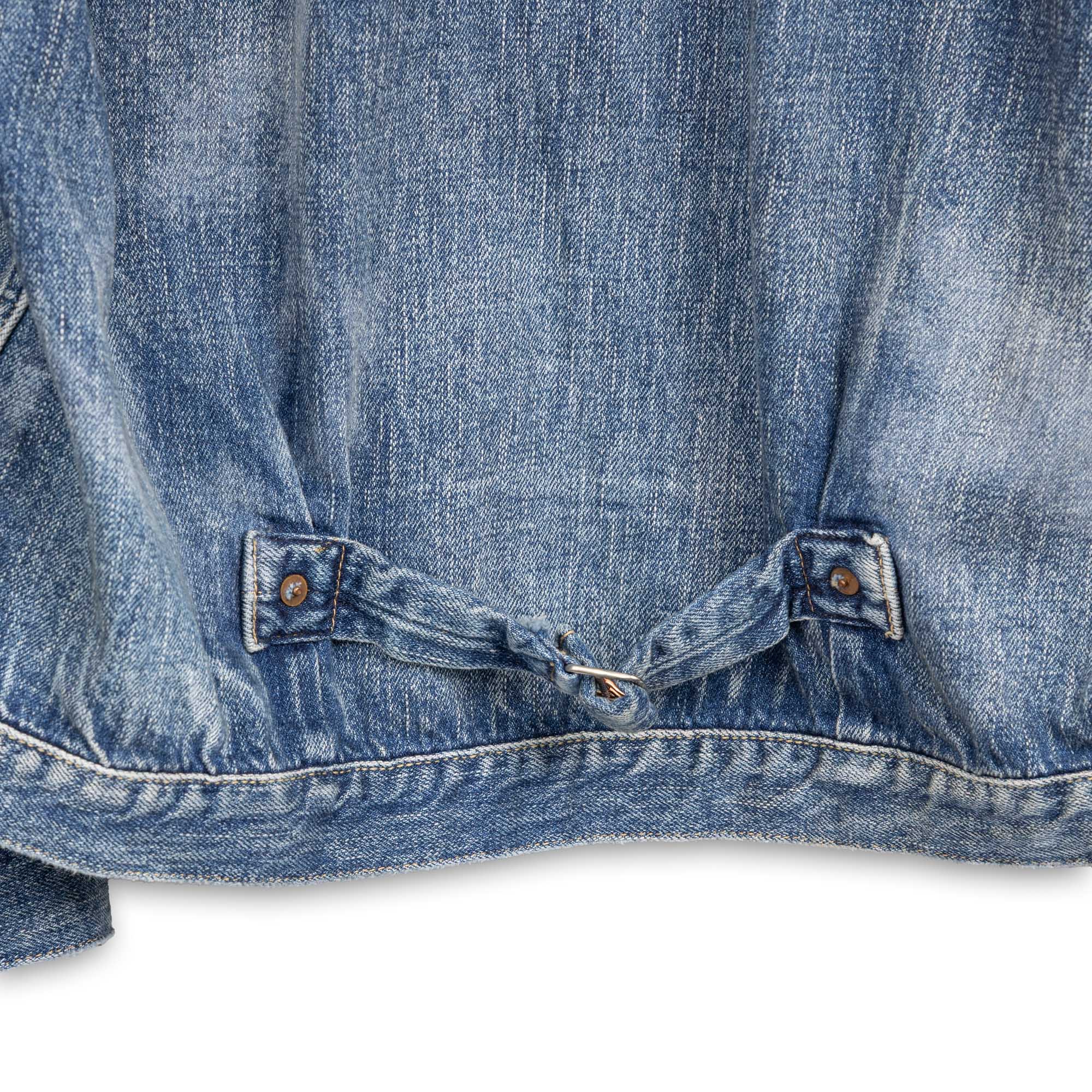 Full Count S2107 WWII Model 11.5oz Denim Jacket HW 'Master Of Reality' Indigo - Image 6