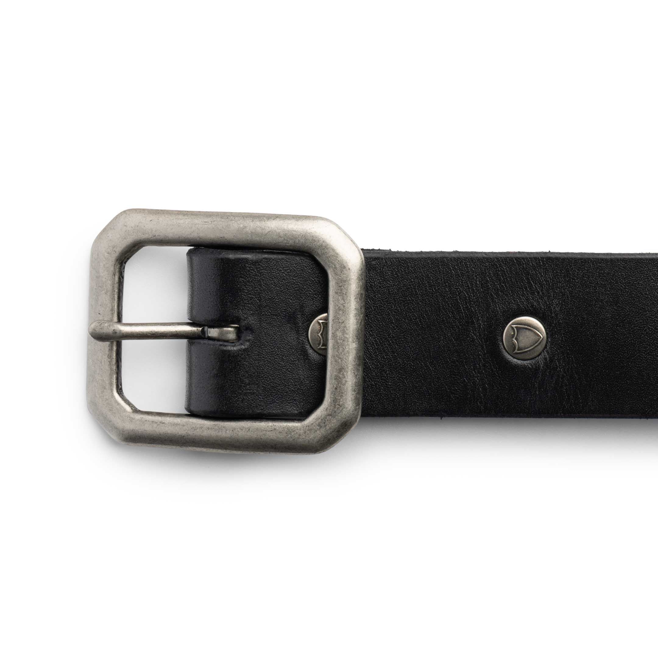 Full Count x Zip Stevenson Umbrella Stud Belt HTC Black - Image 2