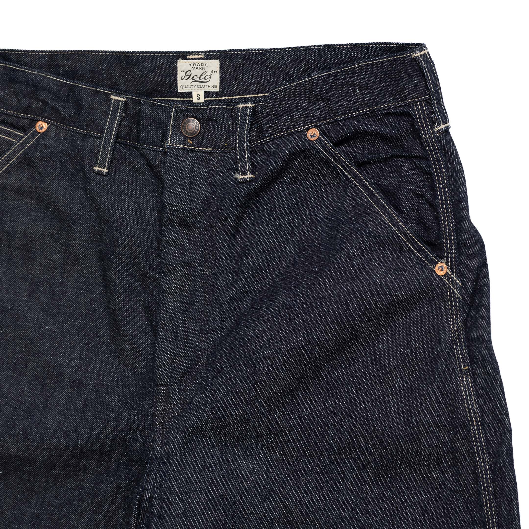 Gold by Toyo Enterprise Denim Painter Pants Indigo - Image 4