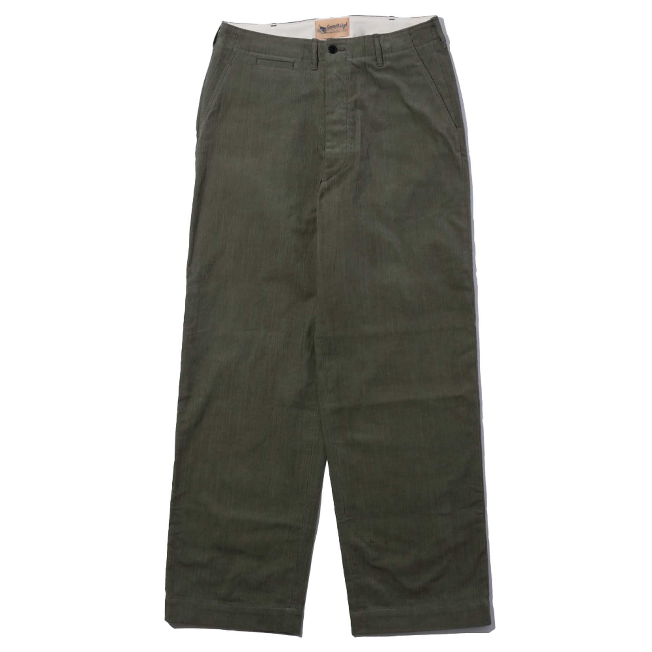Groovin High M41 Corduroy Trousers Khaki