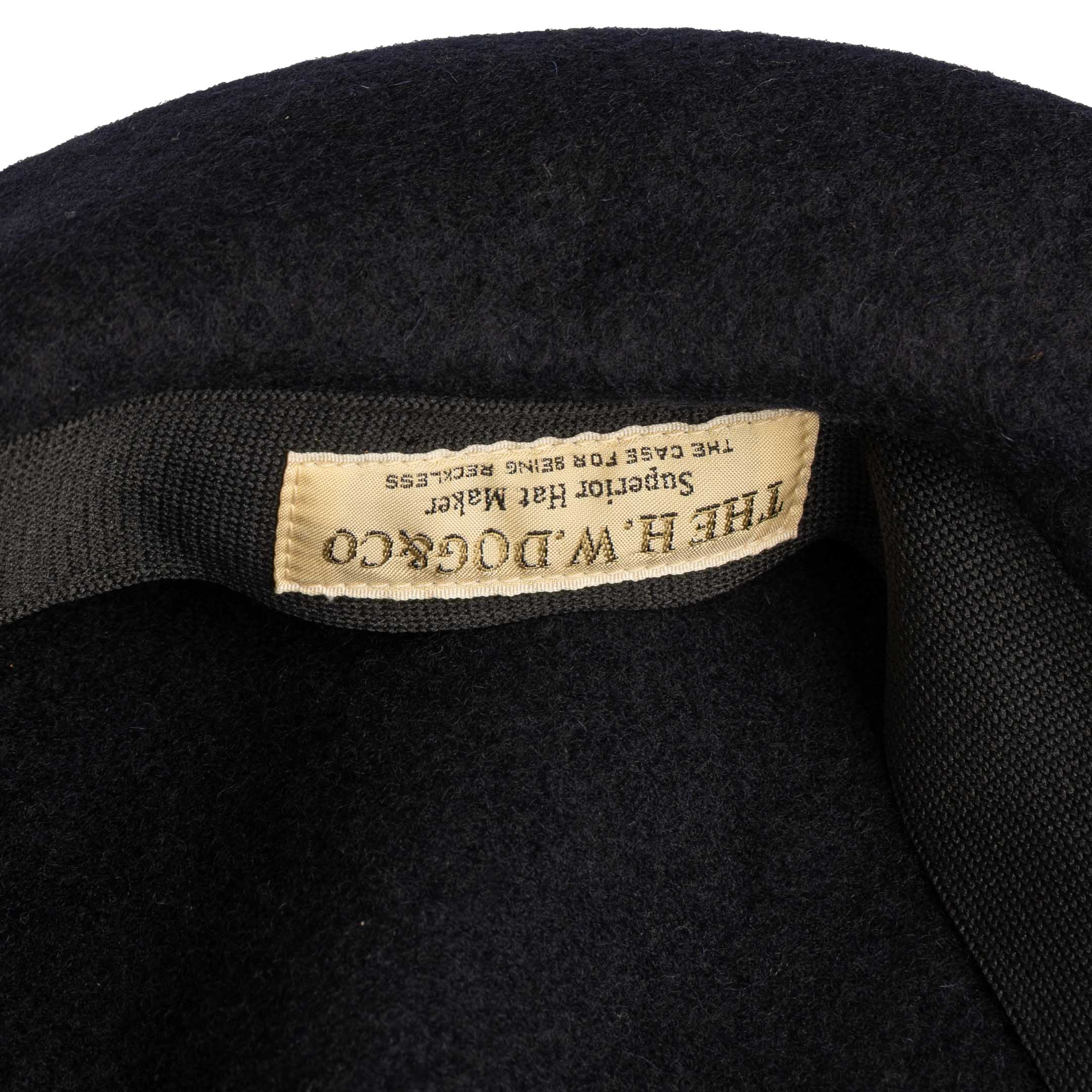 H.W. Dog Basic Beret Navy - Image 3