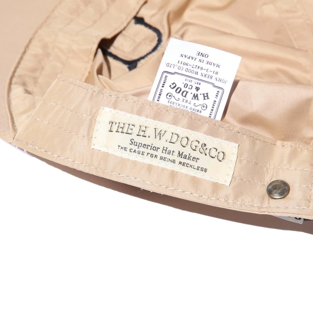 H.W. Dog D-00012 Union Cap Beige - Image 5