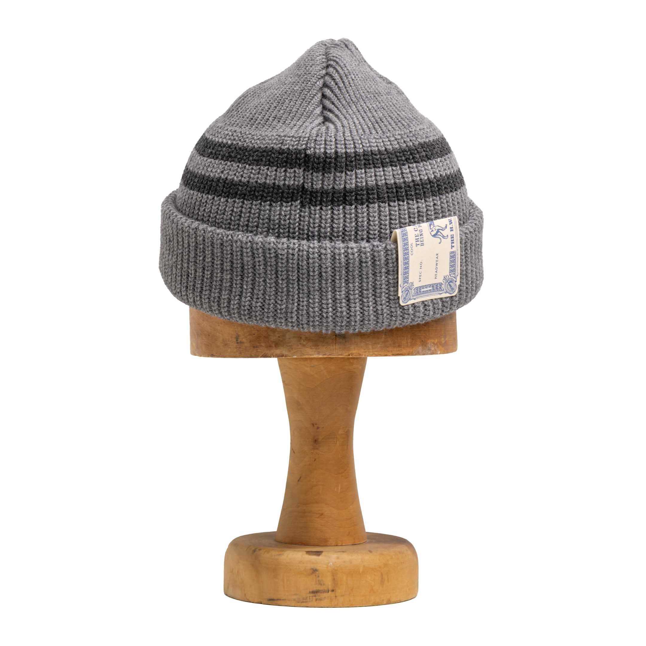 H.W. Dog Dog Watch Hat Grey - Image 3