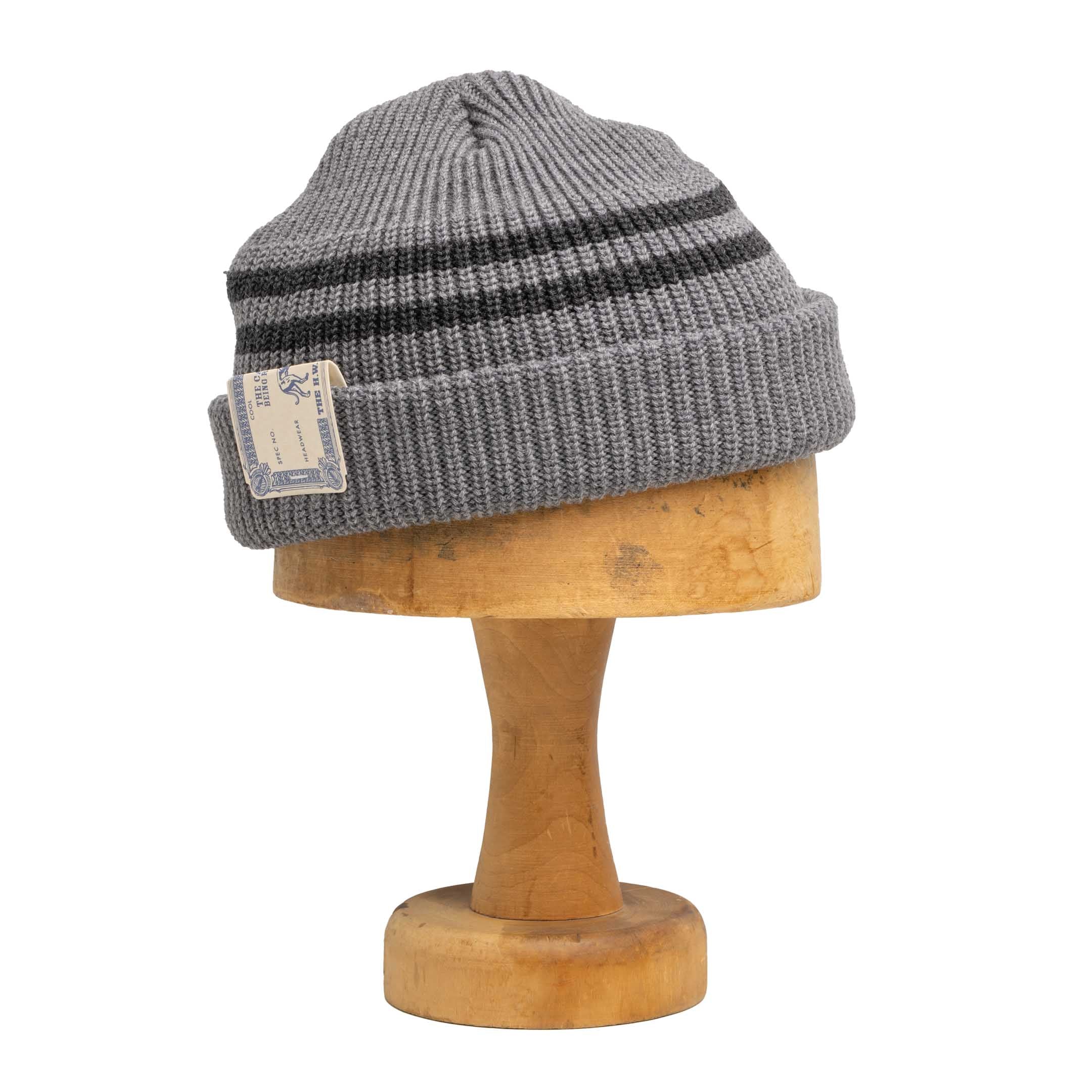 H.W. Dog Dog Watch Hat Grey - Image 4