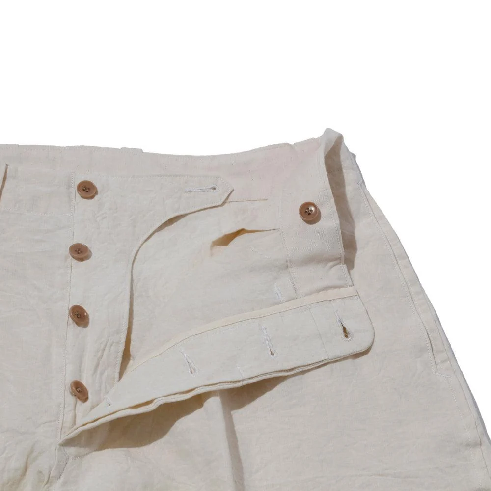 Haversack 60 Linen Poplin Wide Pants Beige - Image 7
