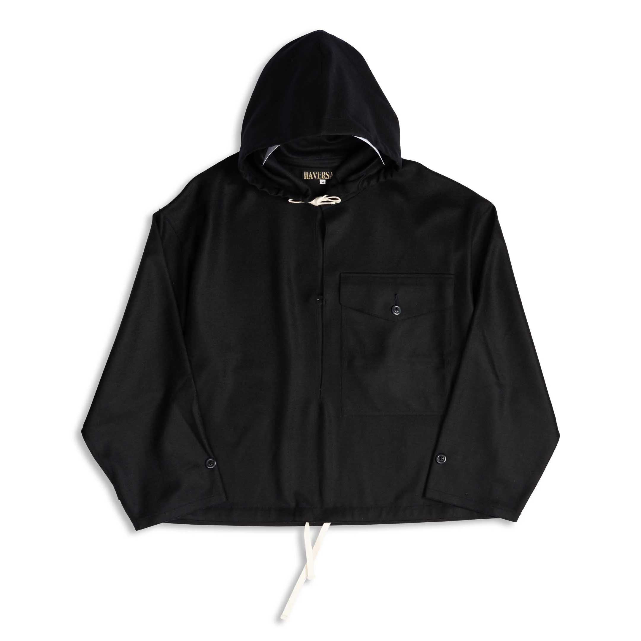 Haversack Balancer Knit Pullover Parka Navy