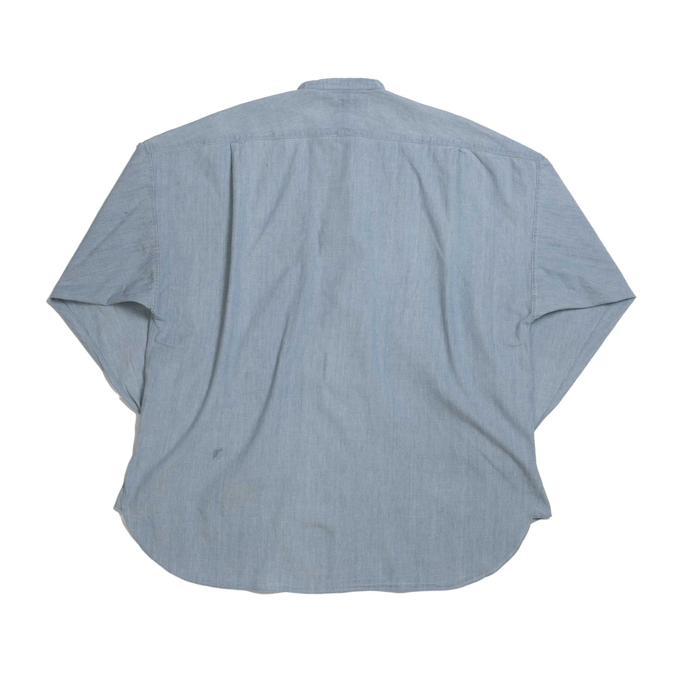 Haversack China Button Shirt Indigo - Image 3
