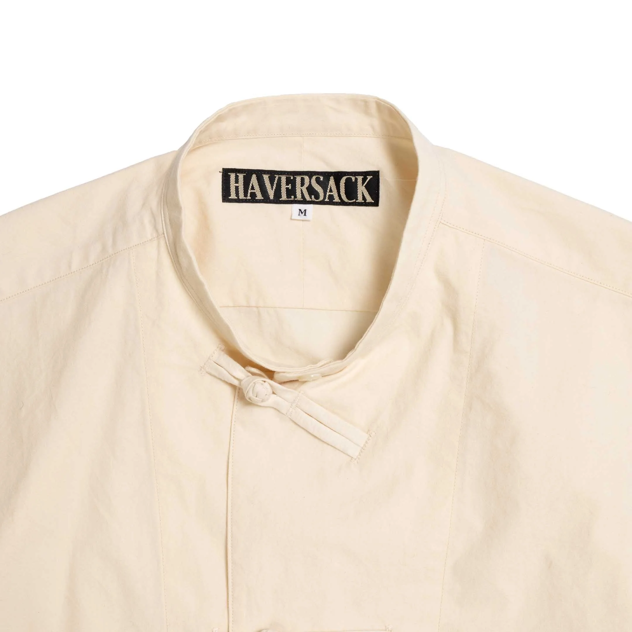 Haversack China Button Shirt Natural - Image 3