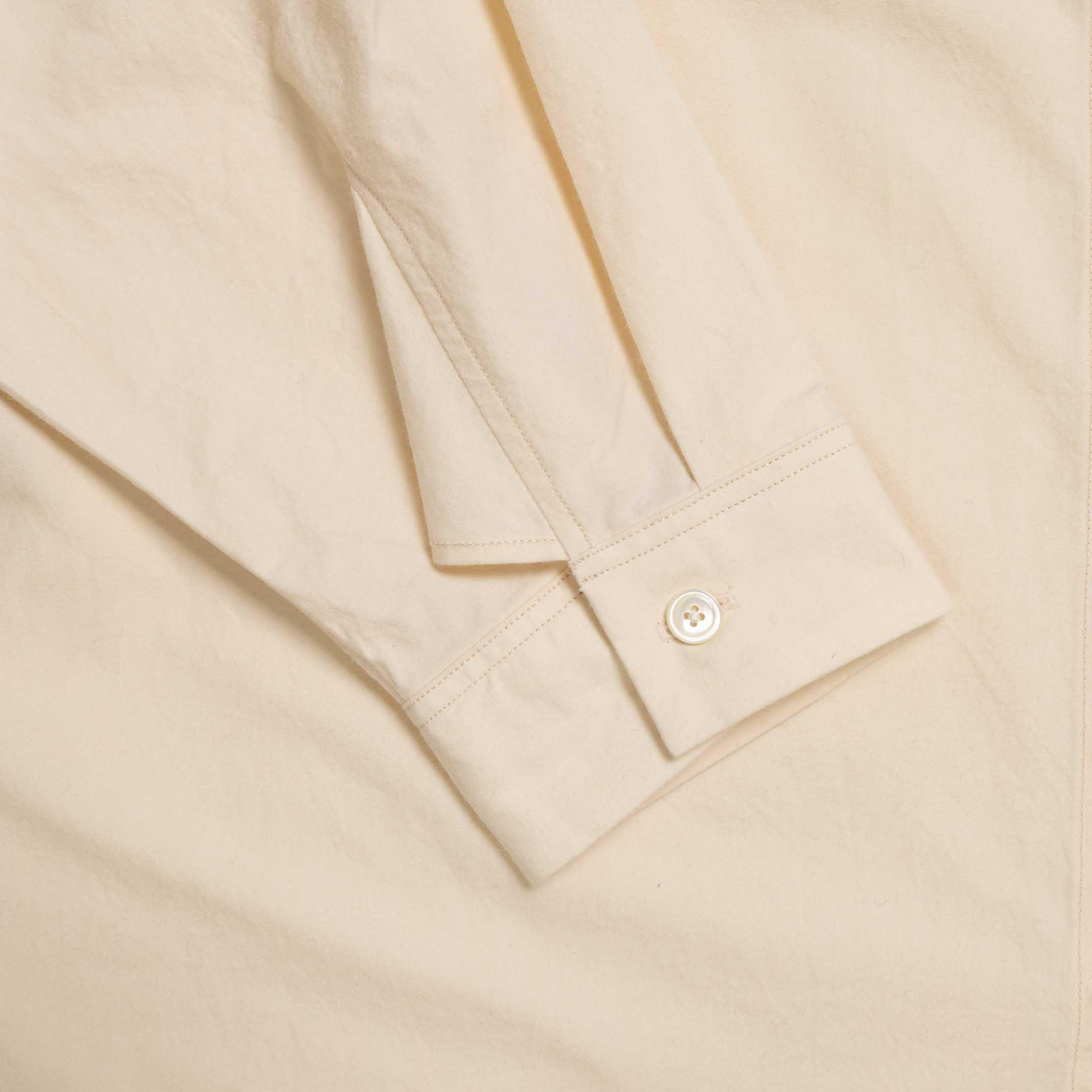 Haversack China Button Shirt Natural - Image 5