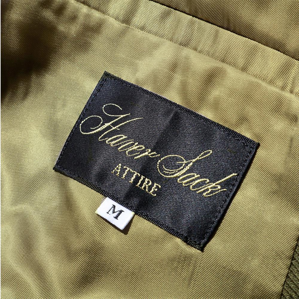Haversack Double Breasted Linen Jacket Green - Image 6