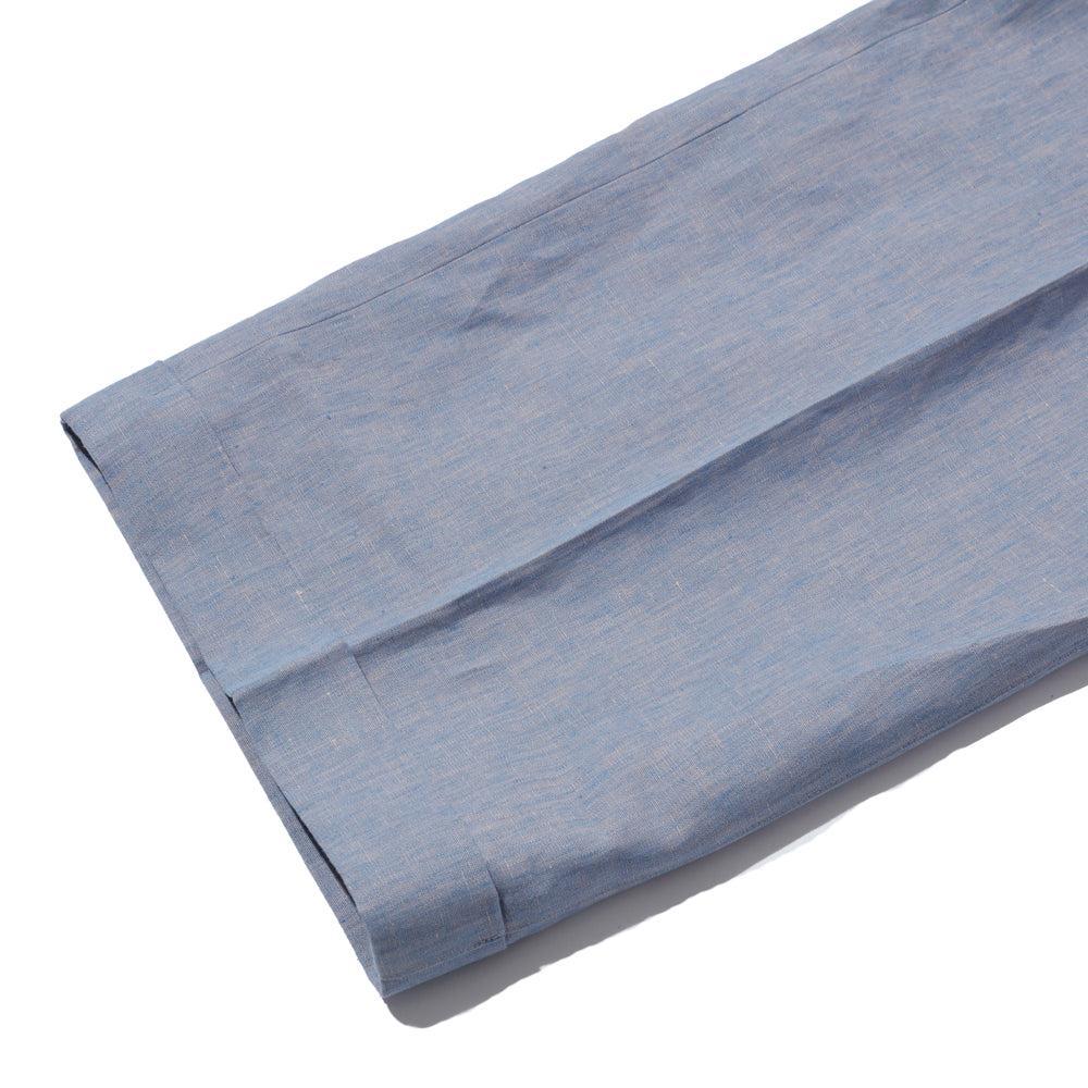 Haversack Linen Chambray Wide Pants Sax - Image 8