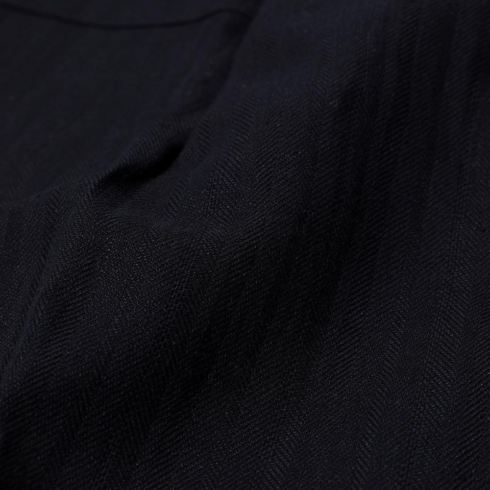 Haversack Linen/Cotton HBT Utility Trousers Black - Image 7