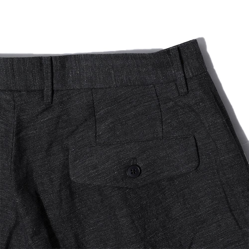 Haversack Pleated Trousers Navy - Image 5