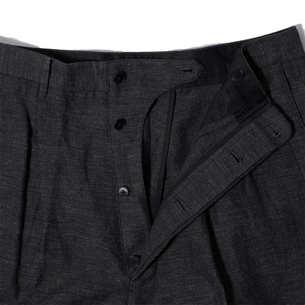 Haversack Pleated Trousers Navy - Image 7