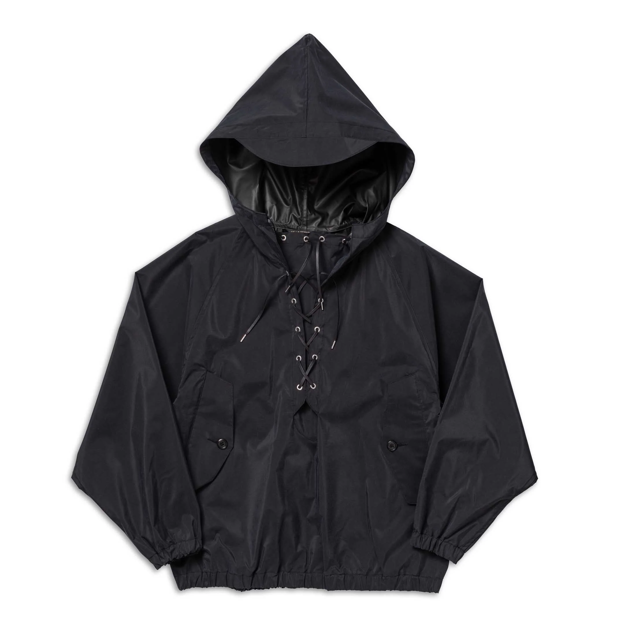 Haversack Silk Smock Black