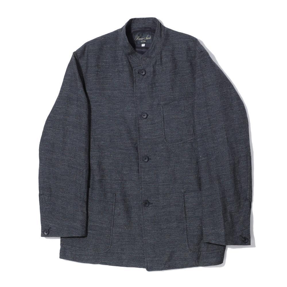 Haversack Stand Collar Jacket Navy