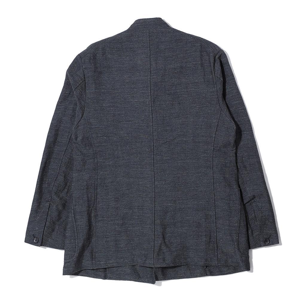 Haversack Stand Collar Jacket Navy - Image 2