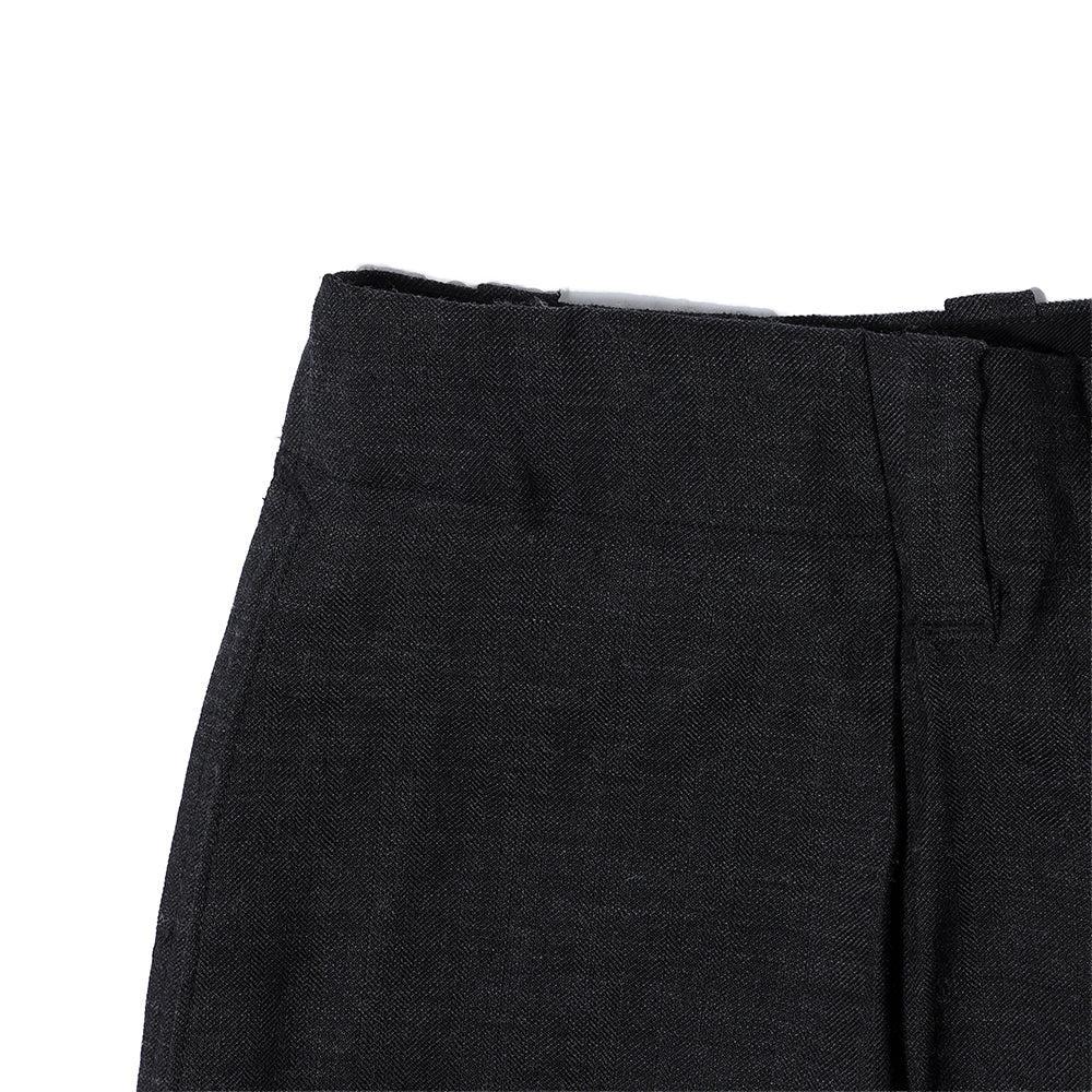 Haversack Wool/Linen Trousers Navy - Image 4