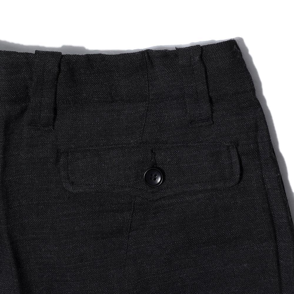 Haversack Wool/Linen Trousers Navy - Image 7