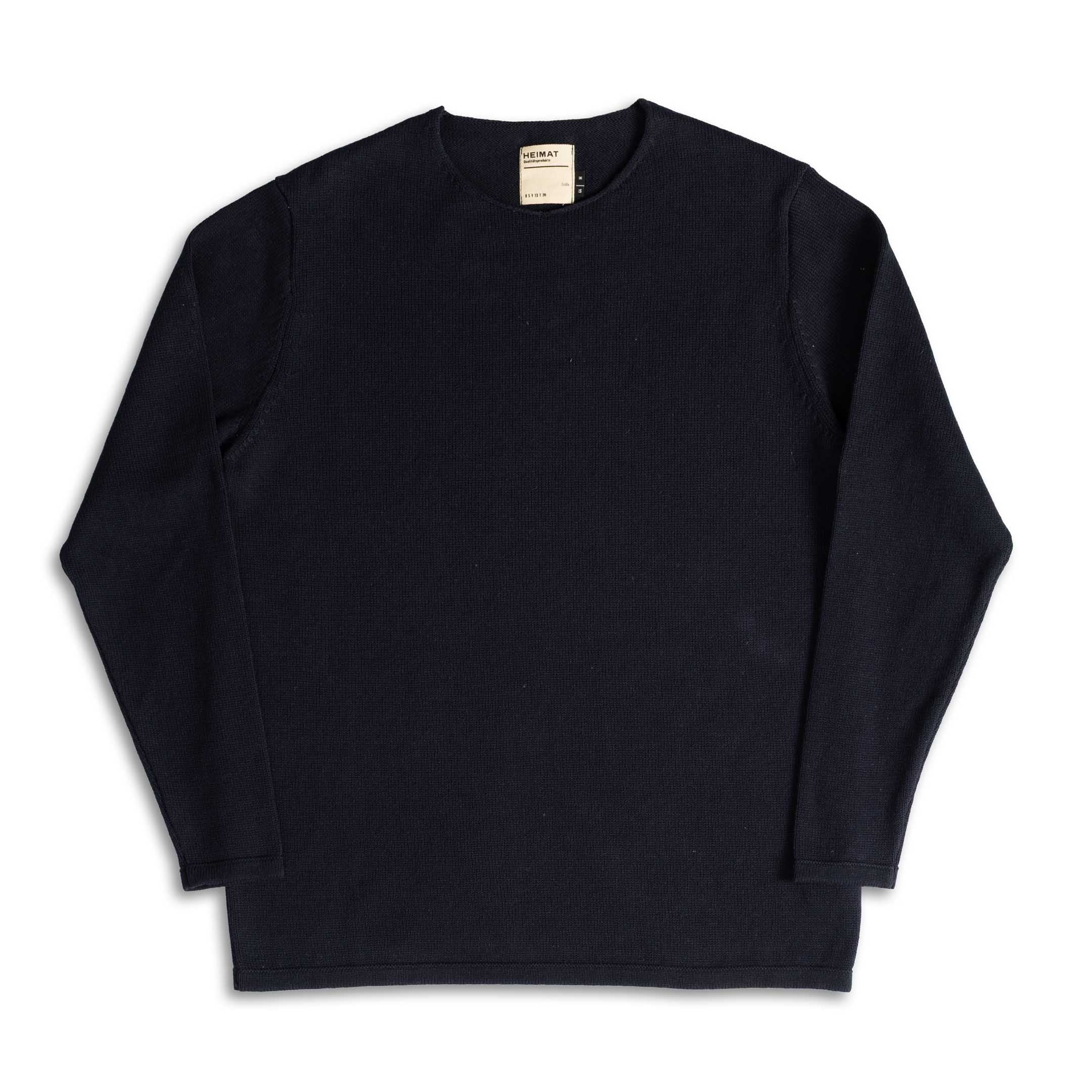 Heimat Harbour Sweater Cotton/Linen Ink
