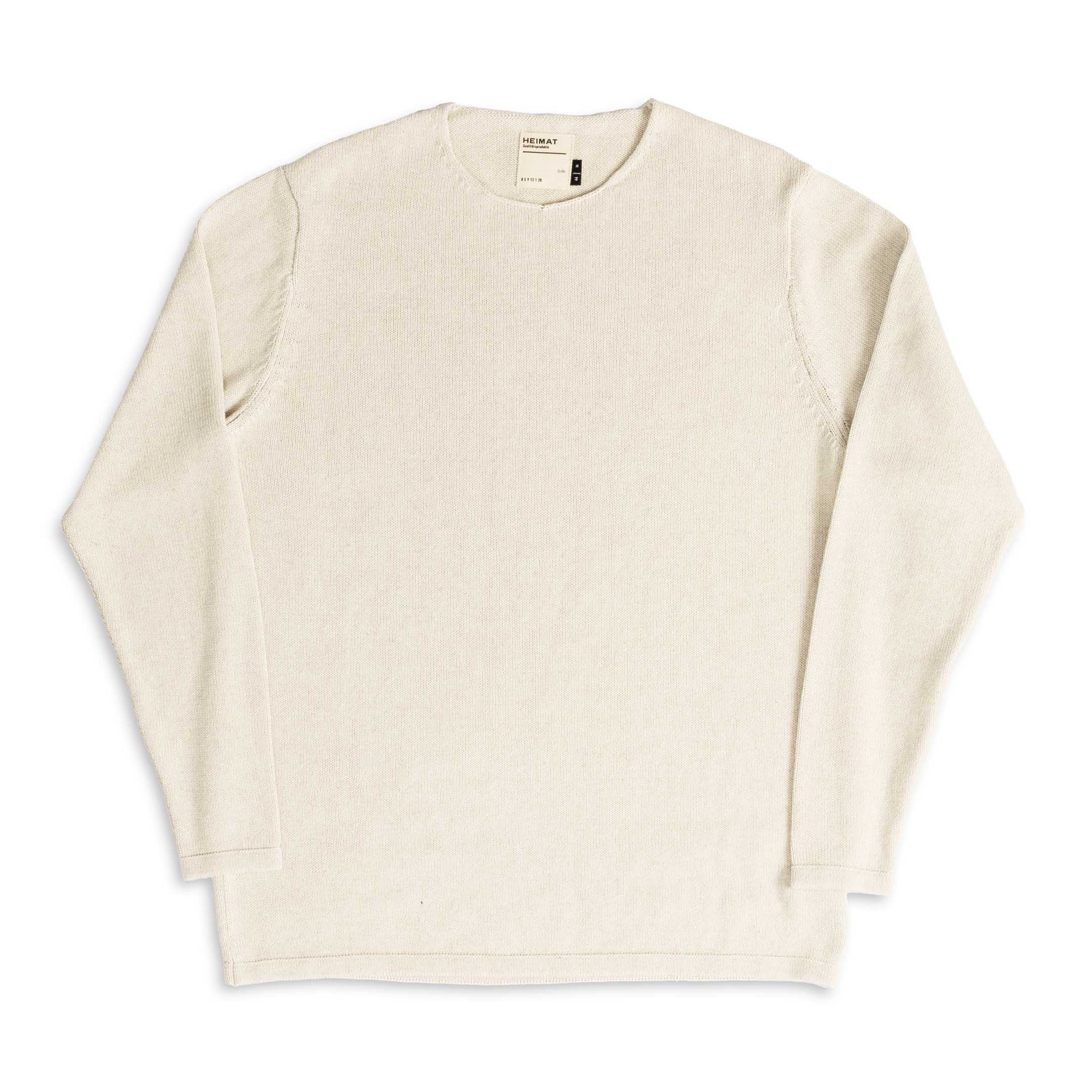 Heimat Harbour Sweater Cotton/Linen Seashell
